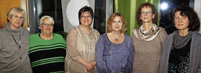 Der neu gewhlte  Vorstand des Frauenc...er, Sabine Burggraf und Silvia Strtt   | Foto: Hans-Jrgen Hege