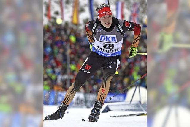 Biathlet Benedikt Doll ber seine Medaillenchancen bei der WM