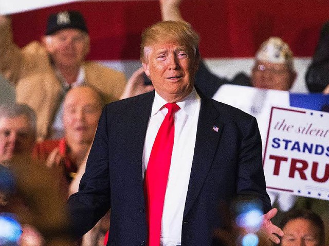 Donald Trump bei einer Wahlkampfrede in Sparks, Nevada  | Foto: AFP