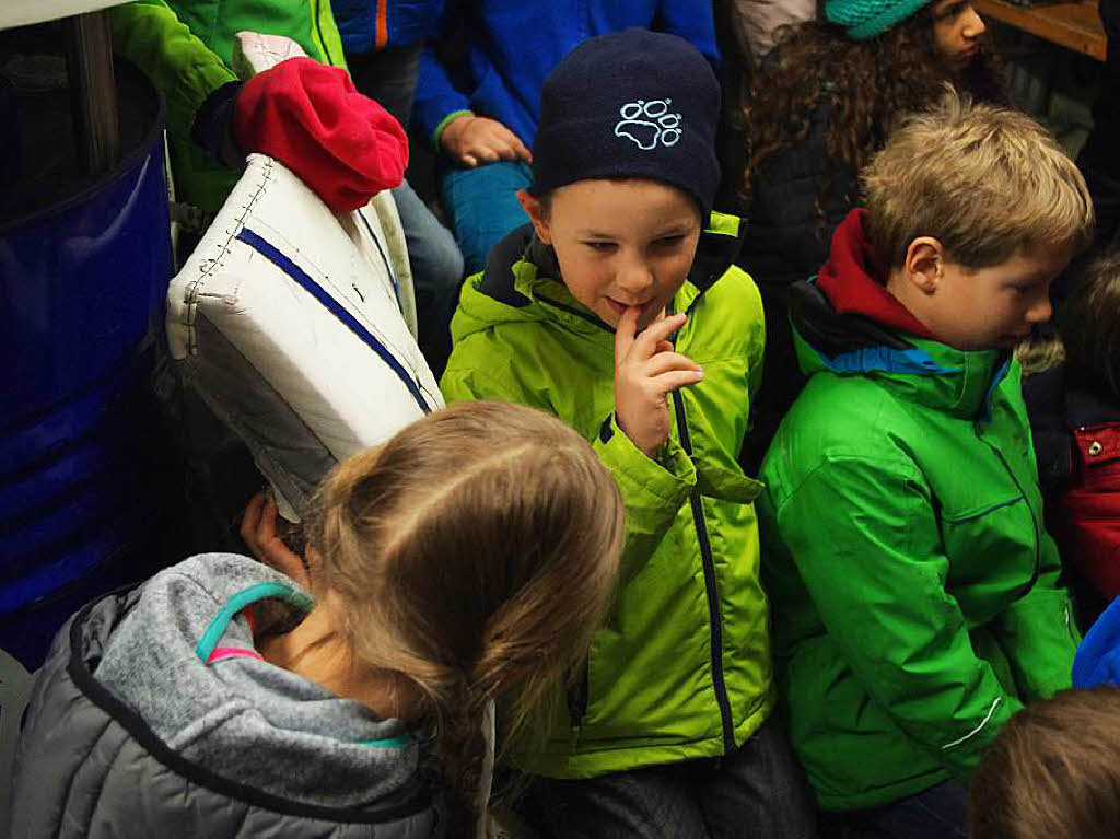 Die Kinder sind begeistert. Die Kinder sind begeistert.