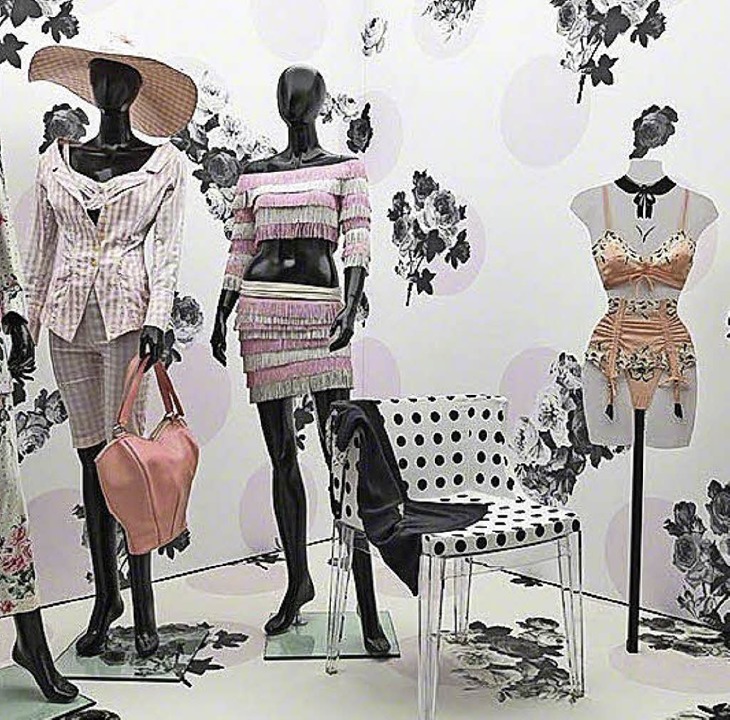 Lingeriedesign von Chantal Thomass wir... Ausstellung mit einem Augenzwinkern.   | Foto: Muse de L&#8217;Impression sur Etoffes