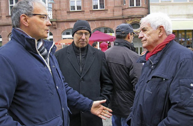 Der Vize-Bundesvorsitzende der Deutsch... im Gesprch mit Rainer Stickelberger   | Foto: zvg