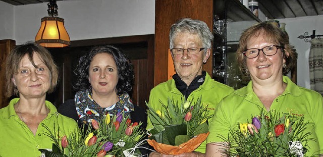 In neue Vorstandspositionen gewhlt wu...rzner und als Beisitzerin Anita Bhler  | Foto: Karin Stckl-Steinebrunner