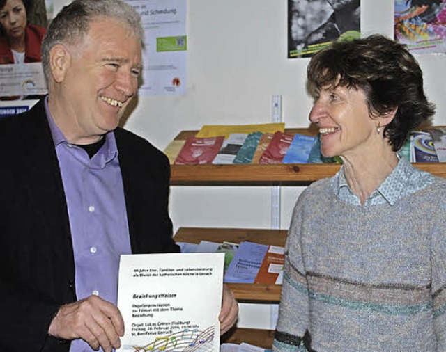 Dietmar Schimmer und Regina Doppstadt  | Foto: Thomas Loisl Mink