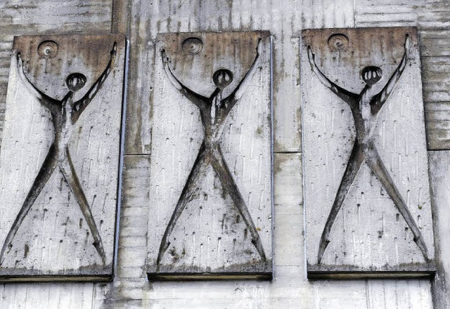 Hier wird Sport getrieben, ist die Bot... Scheffelgymnasiums in Bad Sckingen.   | Foto: Karl Braun