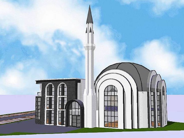 So soll die Lahrer Moschee einmal aussehen.   | Foto: Privat
