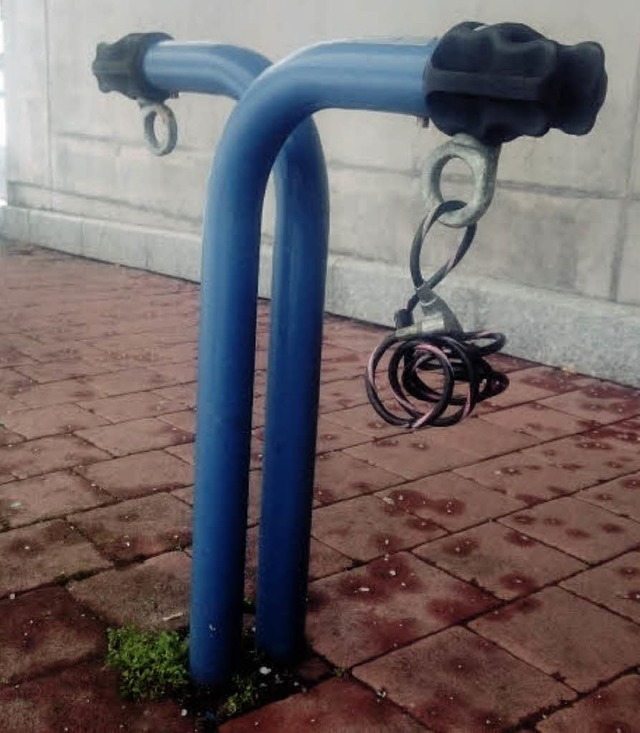 Die bisherigen Fahrradstnder am Omnibusbahnhof sollen ersetzt werden.   | Foto: Sebastian Barthmes