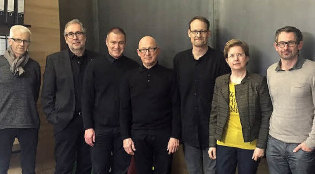 Jrgen Moser, Gerold Mller, Frank Hov...omer-Piek und Edgar Thoma (von links)   | Foto: ZVG