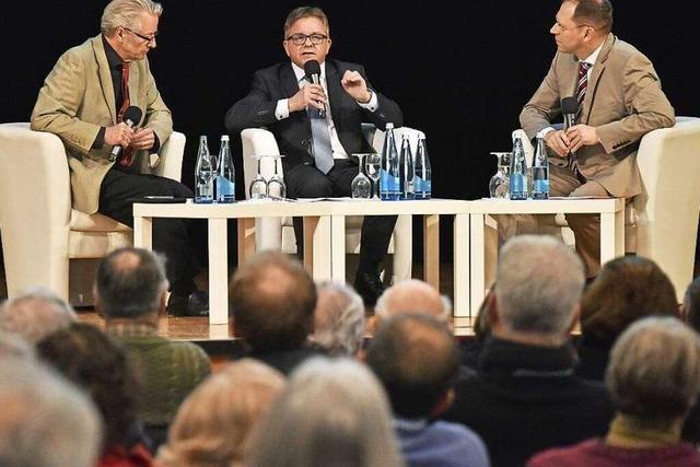 Wie war’s bei... Guido Wolf im BZ-Dialog in Freiburg?