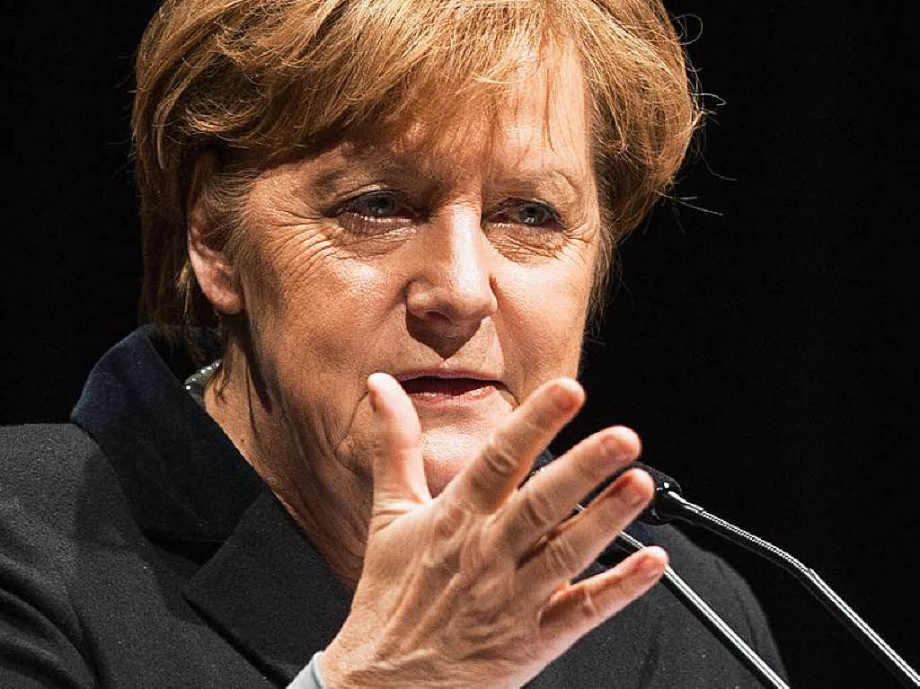 Drei Demos, wenn Merkel nach Freiburg kommt Freiburg Badische Zeitung