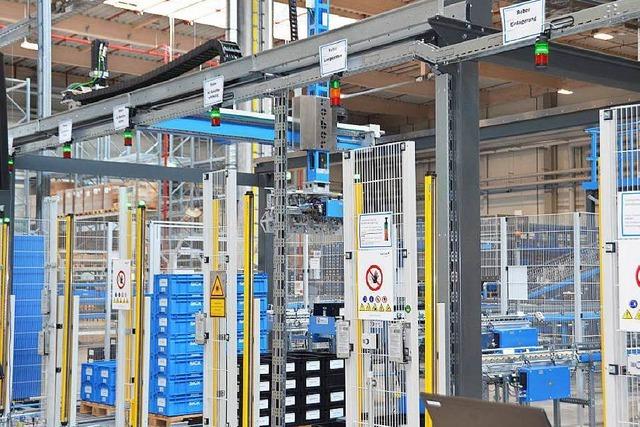 Fotos: Einweihung des Distributionszentrums der Sick AG