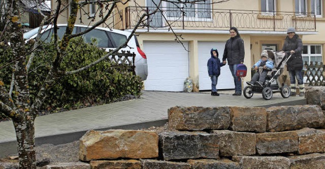 Treppe war gestern: Der neue Zugang is... im Notfall von unschtzbarem Vorteil.  | Foto: Christa Maier