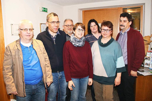 Der neue Vorstand des Vereins Diabetes-Zentrum Schopfheim.   | Foto: Monika Weber