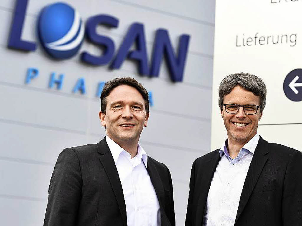 Stehen an der Losan-Spitze: Jens Morgenthaler (links) und Thomas Andresen