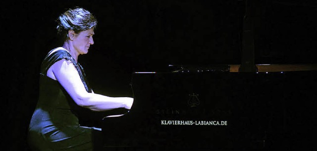 Bozena Maria Maciejowska spielte Chopin.  | Foto: Wolfgang Knstle