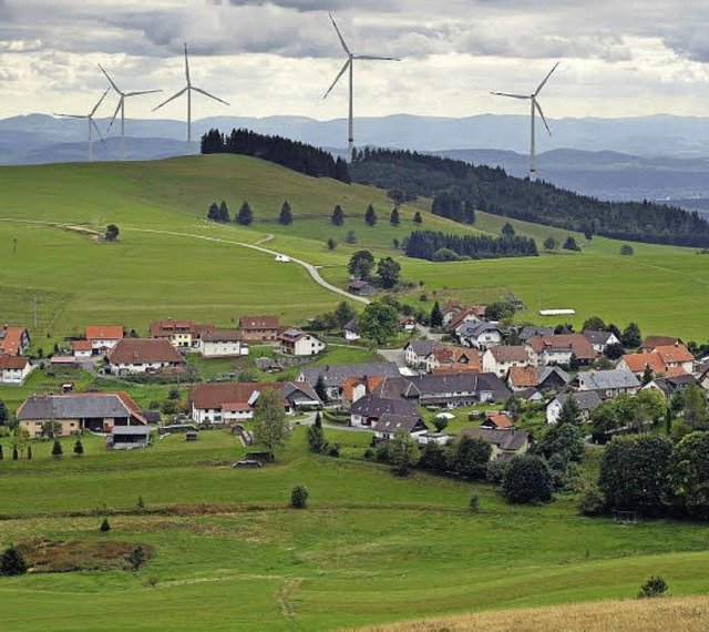 Ist das der Blick in die Zukunft? Nich...den Gersbacher Windkraftgegnern geht.   | Foto: lenn3d
