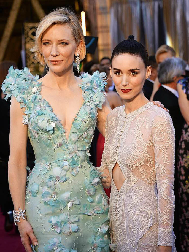 Die Schauspielerinnen Cate Blanchett und Rooney Mara