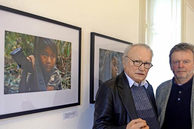 Ausstellung in der Villa Berberich mit lauter 