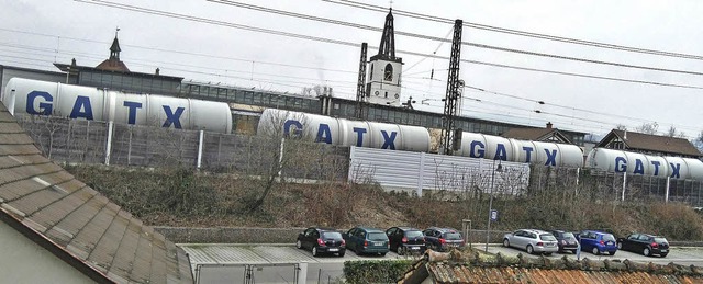 Dieser Gterzug stand in den vergangen...n mitten in der  Gemeinde Denzlingen.   | Foto: Hans-Ulrich LSSker