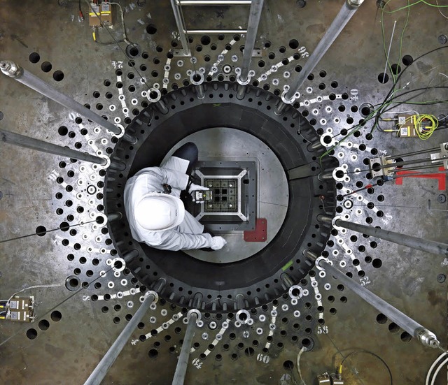 Blick in den Reaktor   | Foto: ZVG
