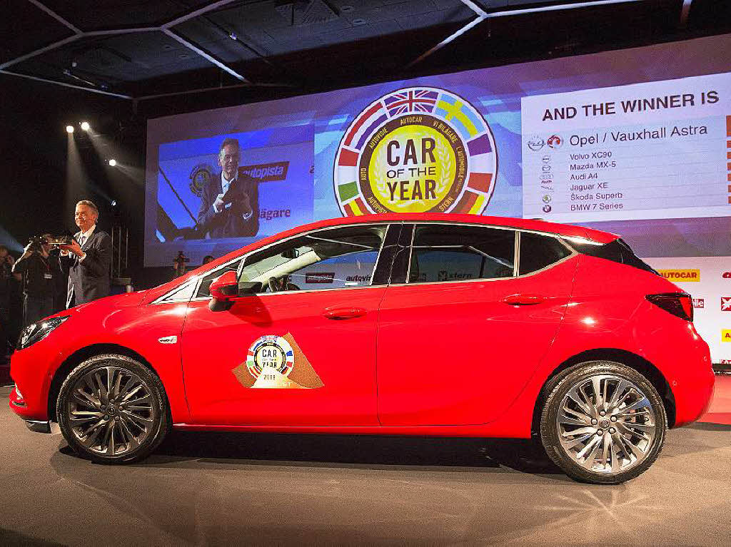 Ausgezeichnet als Car of the Year: der Opel Astra
