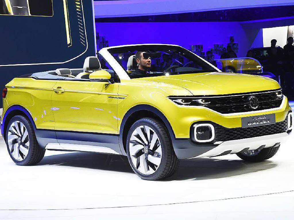 Studie mit Zukunft: der  VW T-Cross Breeze, ein Gelndewagen-Cabrio auf Polo-Basis