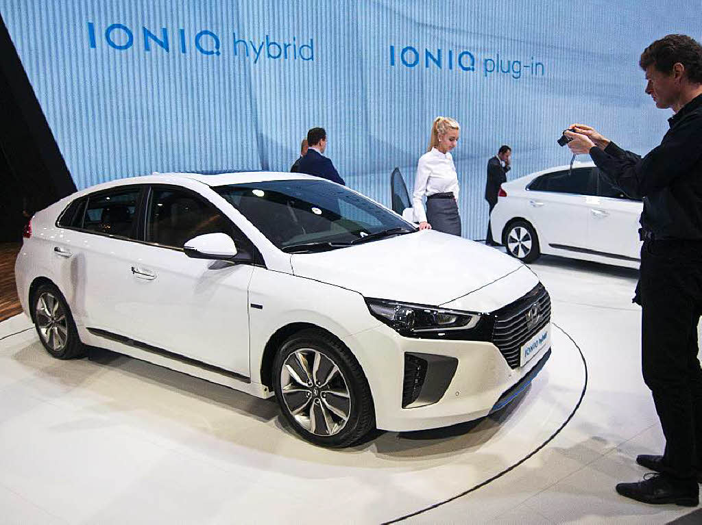 Teilweise elektrisch: der  Hyundai Ioniq electric