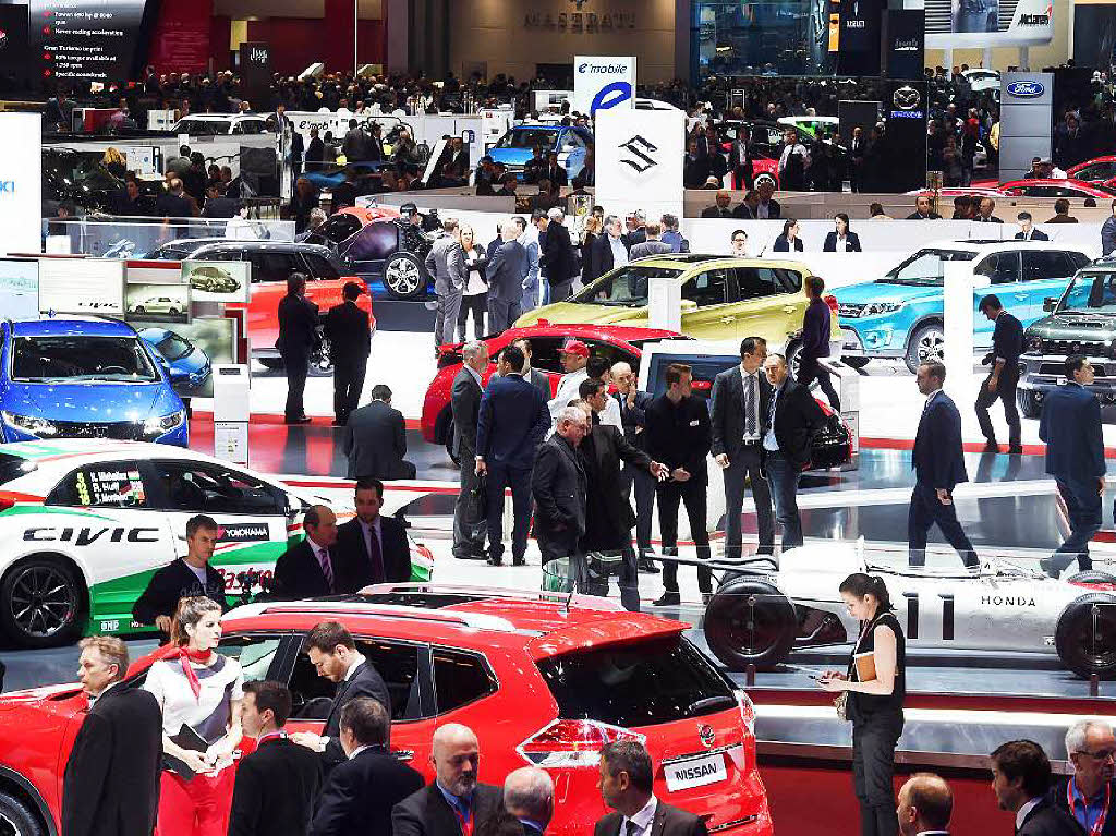 Der Genfer Automobilsalon bietet auf berschaubarer Flche einen guten berblick ber den aktuellen Automarkt.