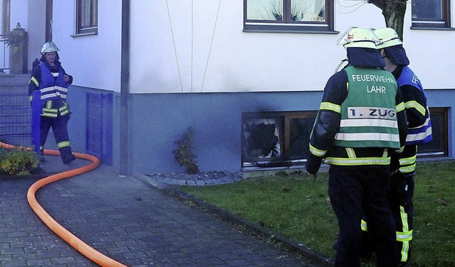 Einsatz bei einem Kellerbrand im Mhlweg   | Foto: Archivfoto: Wolfgang Knstle