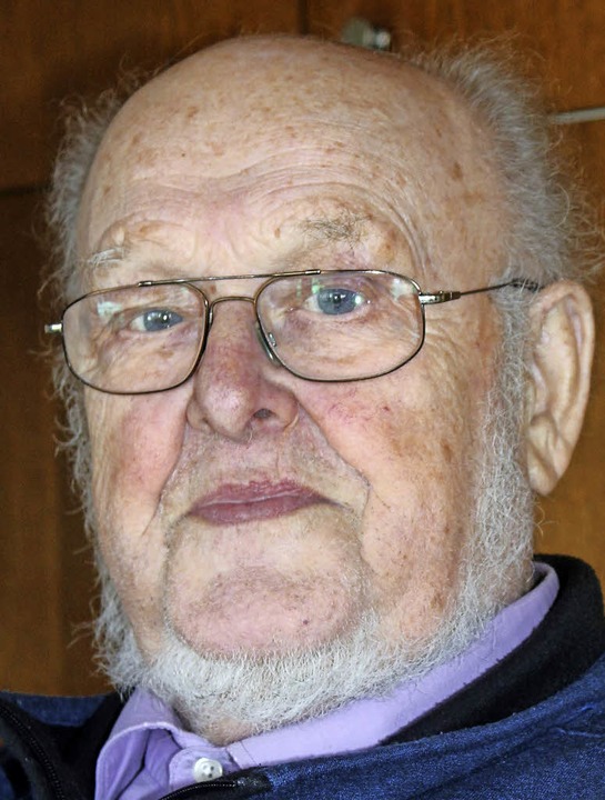 Karl Bchle (82) grndete vor 50 Jahre...echnikunternehmen Bchle in Lffingen.  | Foto: Christa Maier