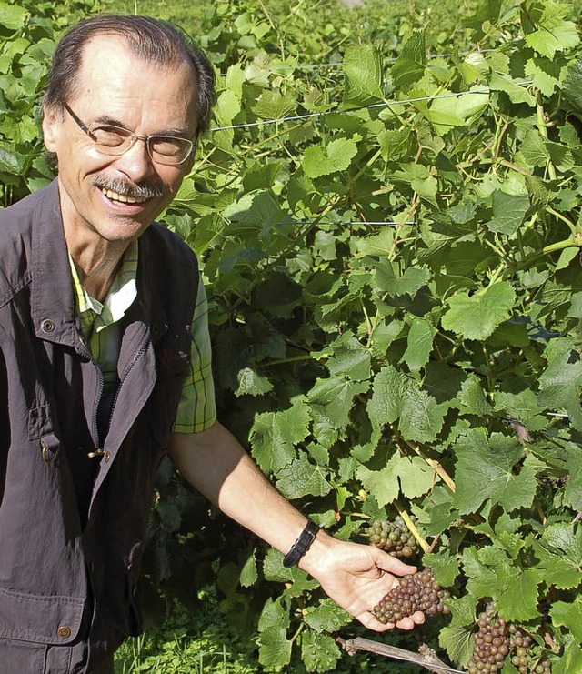 Bernhard Ganter sagt den Winzern adieu.   | Foto: Archivfoto: rderer