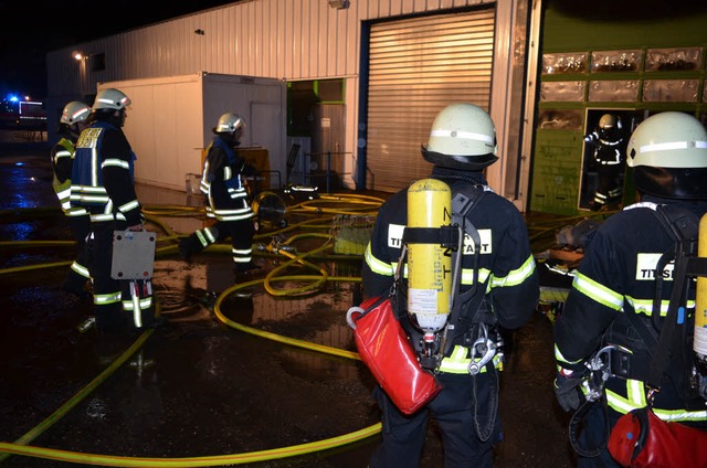 Die Feuerwehr war in Titisee-Neustadt im Einsatz.  | Foto:  Kamera24tv