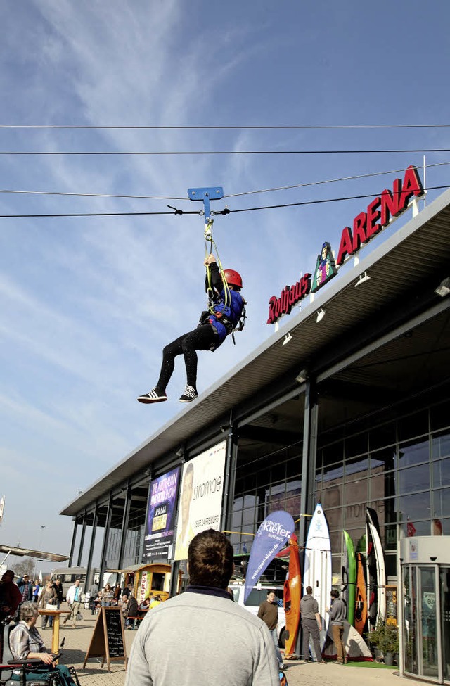 Ausprobiert: Zahlreiche Mitmachaktionen gibt&#8217;s bei der Messe CFT.   | Foto: Kerstin Stecher