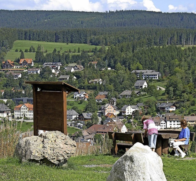 Die Geologie rund um Lenzkirch erklrt...Geopark in der Schlicht eingerichtet.   | Foto: Manfred-G. Haderer