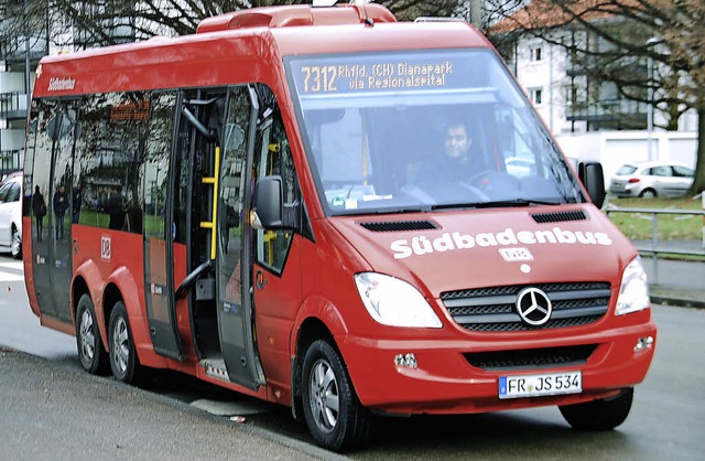 Erstmals seit Jahren weist die Statist...der Fahrgastzahlen beim Stadtbus aus.   | Foto: Ralf Staub