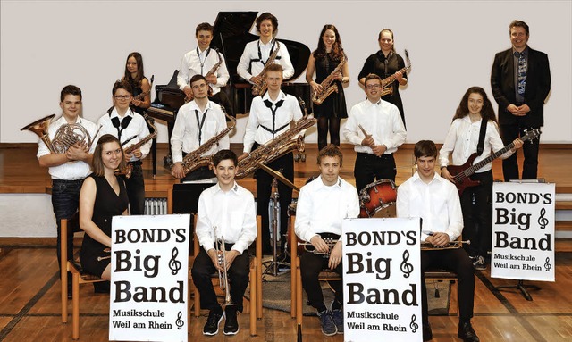 Bond&#8217;s Big Band stellt am Dienst...sbildung  neu erarbeitete Stcke vor.   | Foto: Privat