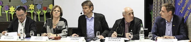 Das Podium mit (von links) Marcel Schw..., Alexander Schoch und Norman Schuster  | Foto: Christiane Franz