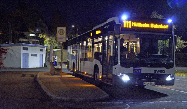 Einen  Bus am spteren Abend nach Mll... Gemeinderat erneut damit  befassen.    | Foto: Silke Hartenstein