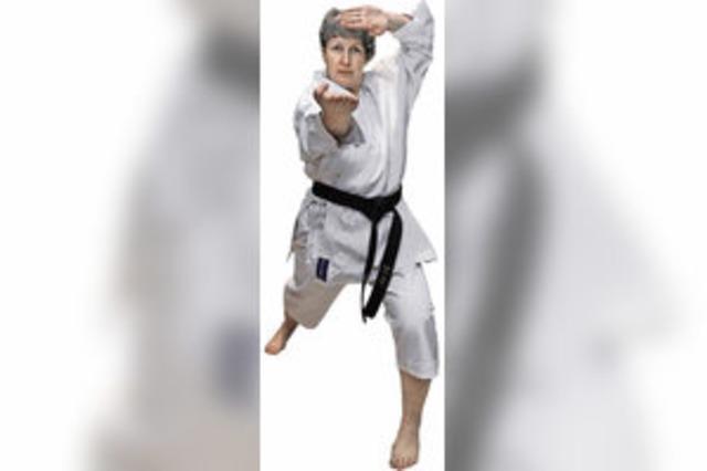 Marion Tonka ist seit 30 Jahren aktiv im Karate-Do Lahr