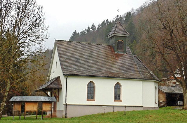 ber die St.-Wolfgangskapelle, am Orts...e Quellenlage nicht sonderlich ppig.   | Foto: Michael Gottstein