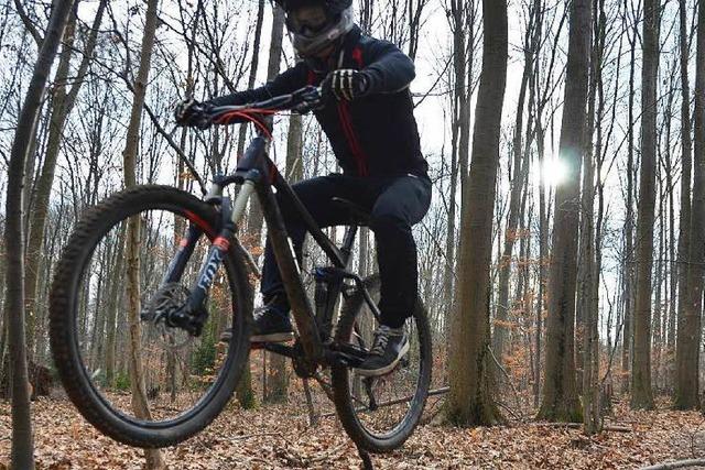 Warum junge Mountainbiker aus Gundelfingen eine illegale Strecke gebaut haben