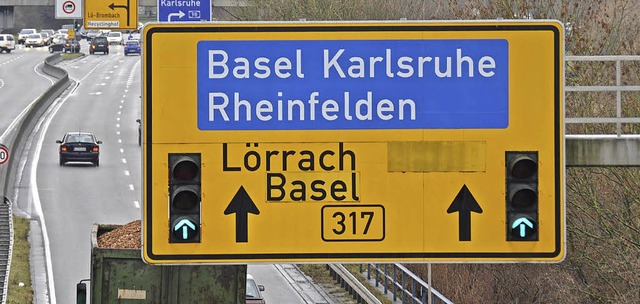 Die B 317 ist zunehmend zu einem Nadelhr im regionalen Straennetz geworden.   | Foto: Nikolaus Trenz