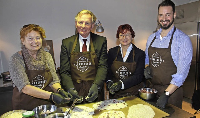 Firmeninhaber Benedikt Alexander Knig... Schwarzwlder Flammkuchen Manufaktur.  | Foto: schneberg