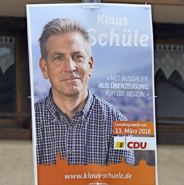 Landtagswahl: Mit zahlreichen Wahlplak... Lwenstadt  mchtig ins Zeug gelegt.   | Foto: Kara Tiedemann