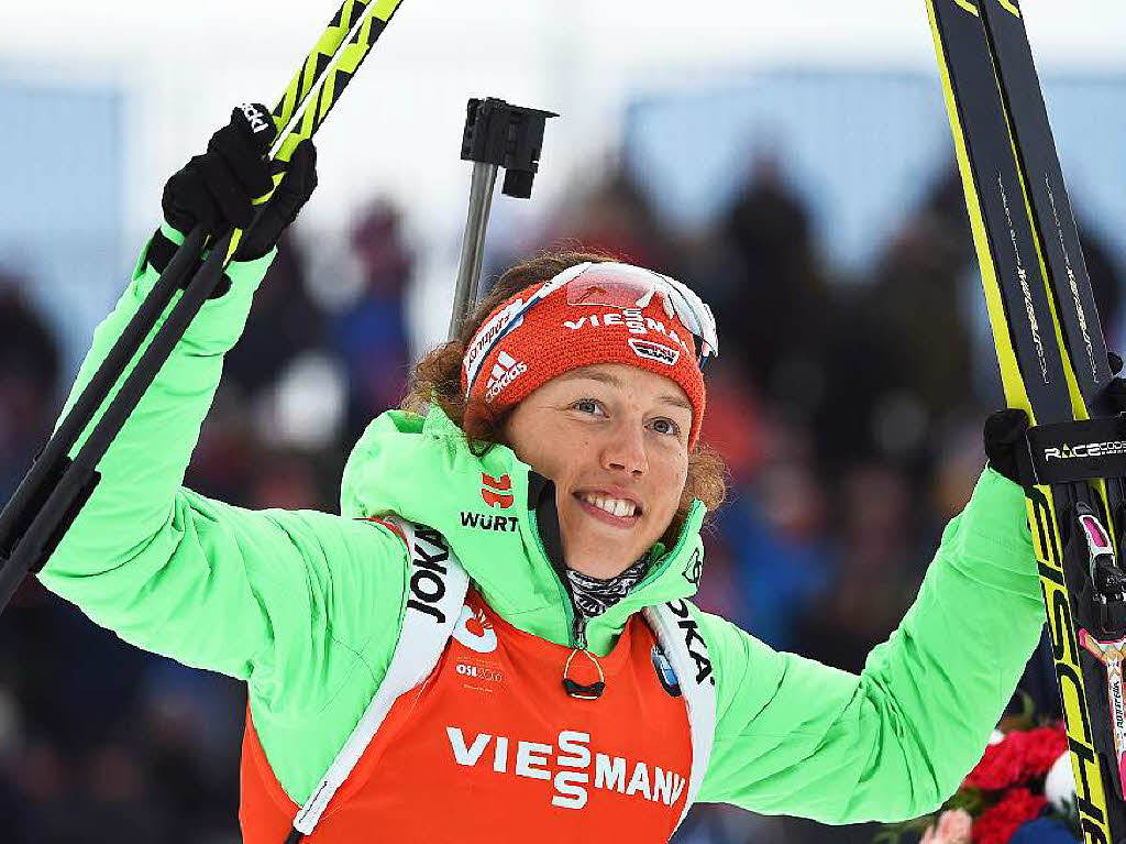 SprintBronze für Laura Dahlmeier Biathlon Badische Zeitung