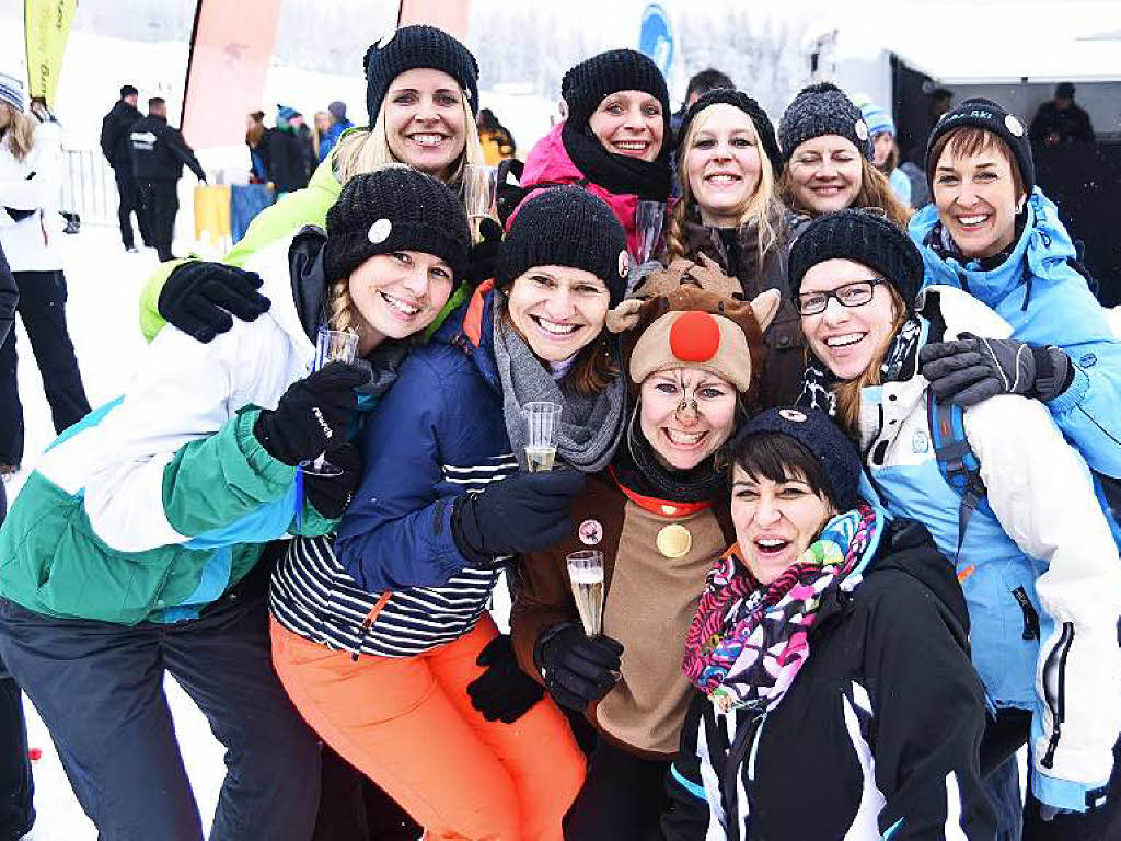 Stimmung beim Ladies Day auf dem Feldberg. <?ZP?>
