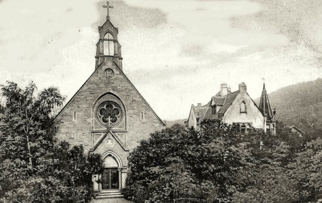 Im Oktober 1894 wurde  die im neugotis...aute Anglikanische Kirche eingeweiht.   | Foto: Archiv Sigmund