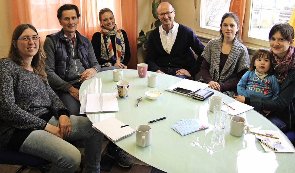 Sie stellten das Konzept fr die verl...und  Katrin Schadl (Familienzentrum).   | Foto: Rubn Lwy
