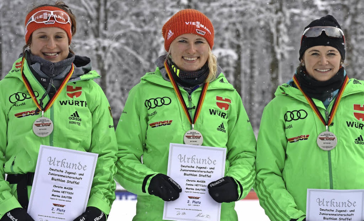 Janina Hettich und Florian Lipowitz triumphieren zweimal ...