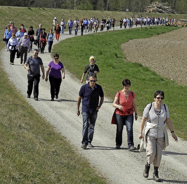 Viele Wanderer werden am Sonntag an den Start gehen.   | Foto: Archivfoto: Bernhard Rein